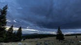 Zeitraffer - Blaue Stunde im Riesengebirge