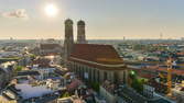 Zeitraffer - Frauenkirche München HDR Zeitraffer