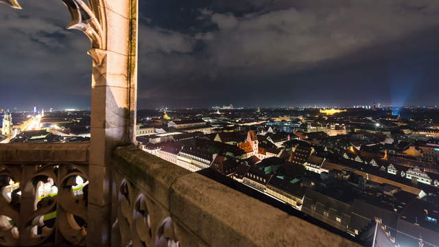 Blick vom Rathaus München