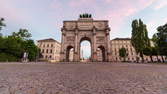 Zeitraffer - Siegestor München