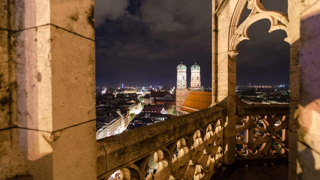 Rathausblick Frauenkirche