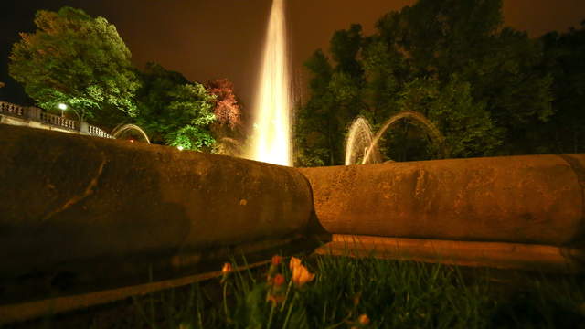 Brunnen am Friedensengel