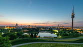 Zeitraffer - Olympiastadion und Olympiaturm