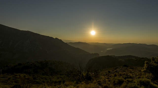 Sonnenuntergang auf Kreta