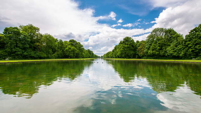 Nymphenburger Schlosspark See