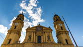 Zeitraffer - Theatinerkirche München