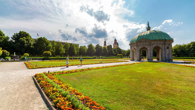 Kamerafahrt Hofgarten