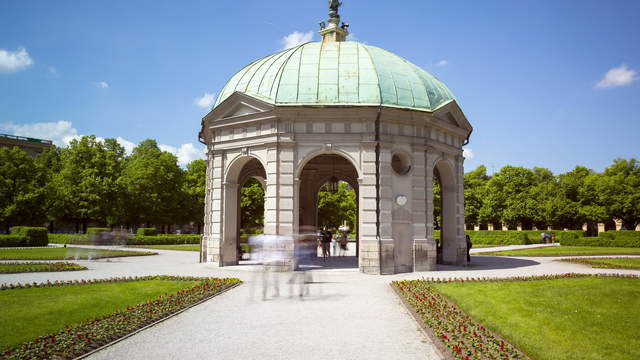 Hyperlapse Hofgarten München