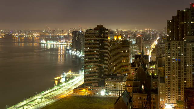 NY Stadtaussicht Nacht-Tag
