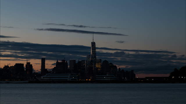 Sonnenaufgang Skyline NYC