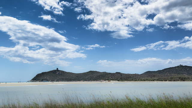 Sardinien Strand Wolken