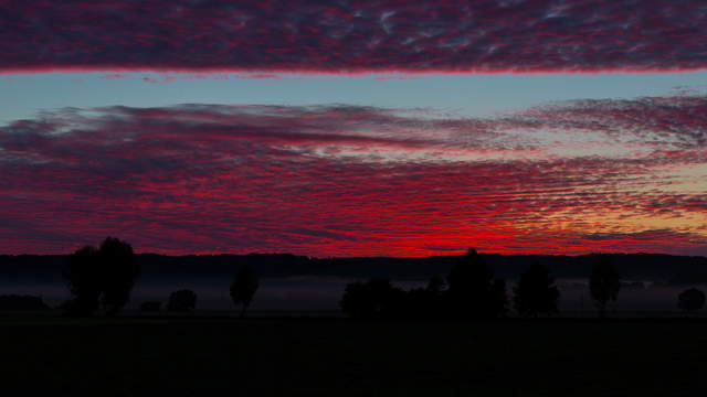 Schöner Sonnenaufgang