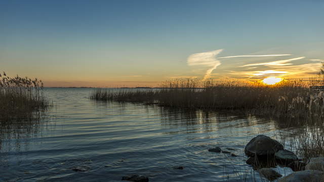 Sonnenuntergang in Zempin auf Usedom