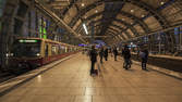 Zeitraffer - Berlin Bahnhof Alexanderplatz