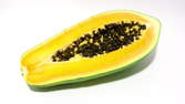 Zeitraffer - Papaya Frucht