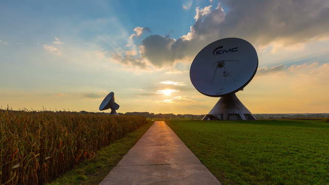 Hyperlapse Sonnenuntergang