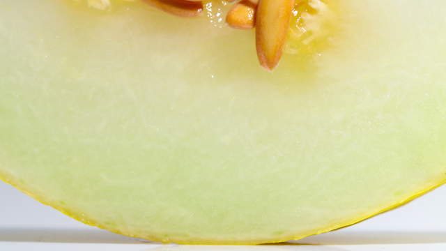 Ameisen fressen Melone - Sideview