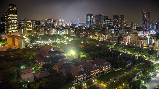 Tokio Tempelkomplex Zojoji 増上寺 