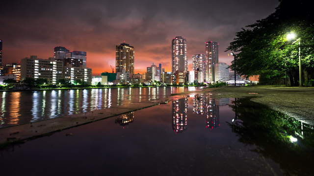 Tokio Akashicho Sumida Fluss Kamerafahrt