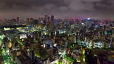 Zeitraffer - Tokio von oben
