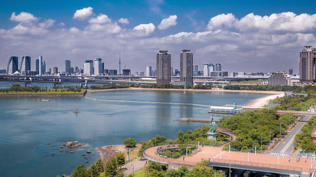 Odaiba Strand Seaside Park