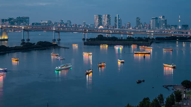 Odaiba Marine Park Nacht