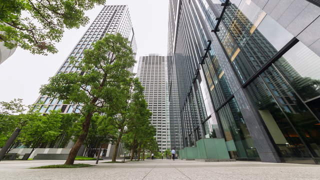 Shiodome Hochhäuser