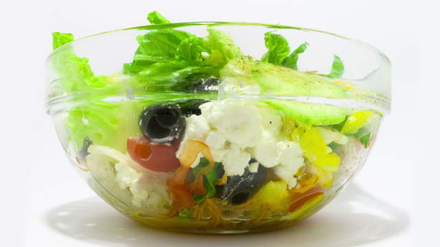 Salat Seitenansicht