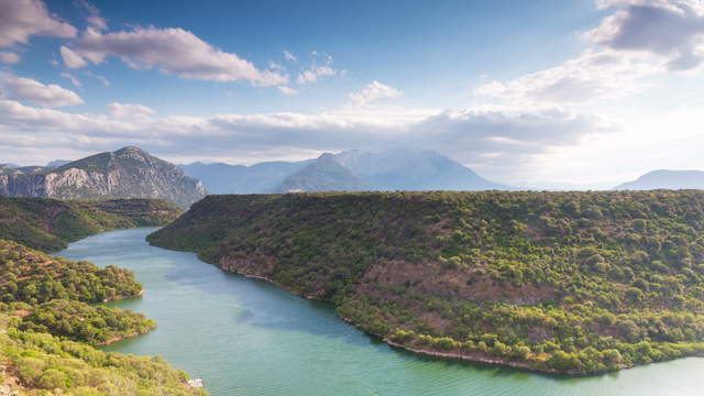 Aussicht Stausee