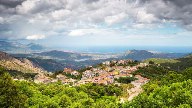 Bergdorf Sardinien