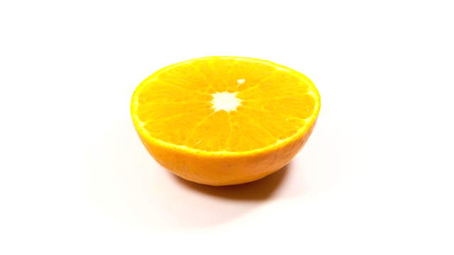 Ameisen fressen halbe Orange