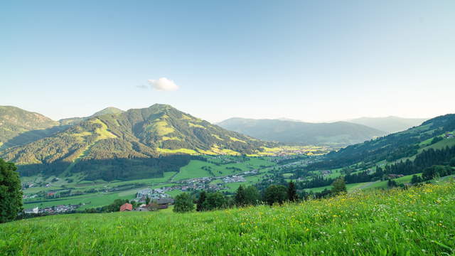 Zillertal Tag zu Milchstrasse