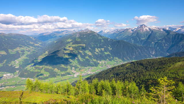 Aussicht Zillertal