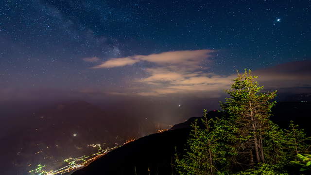 Milchstrasse Zillertal - Kamerafahrt