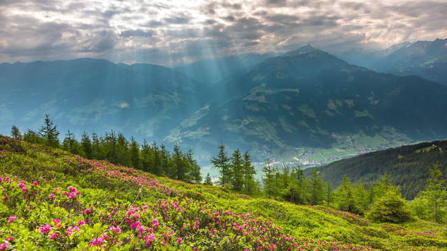 Tirol Sonnenstrahlen