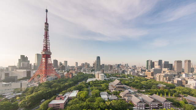 Tokyo Tower - Sonnenuntergang