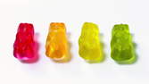 Zeitraffer - Gummibärchen in Säure