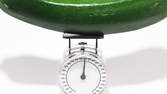 Zeitraffer - Zucchini auf Waage