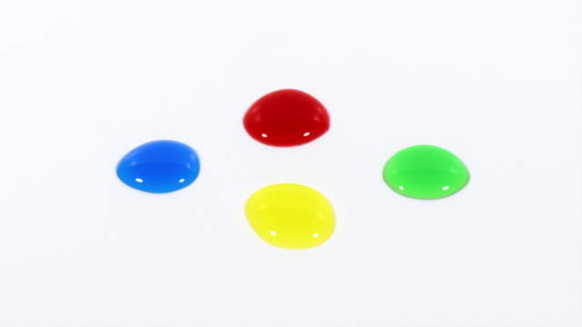 Ameisen Farbiges Zuckerwasser