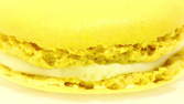 Zeitraffer - Gelber Macaron Makro