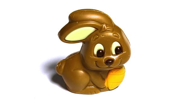 Schmelzender Schoko Osterhase