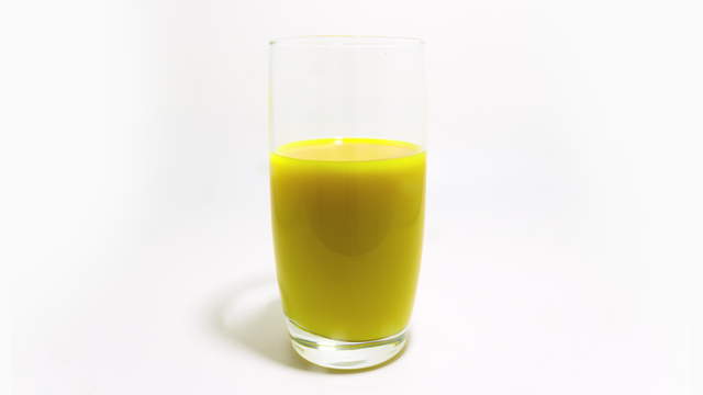 Gelber Smoothie