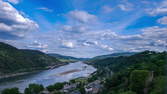 Zeitraffer - Bacharach am Rhein statisch